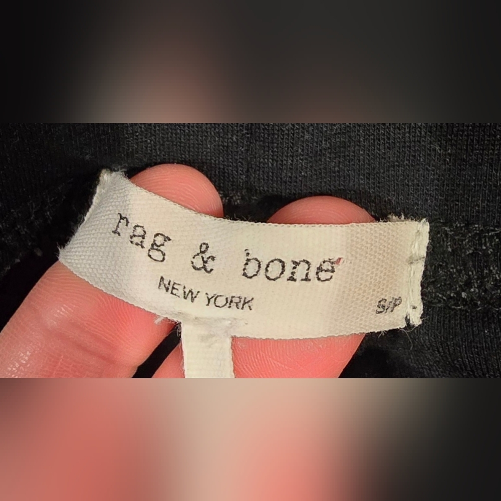 Rag & Bone High Waisted Leggings With Zipper Ankle Detail Size Small - Picture 7 of 9